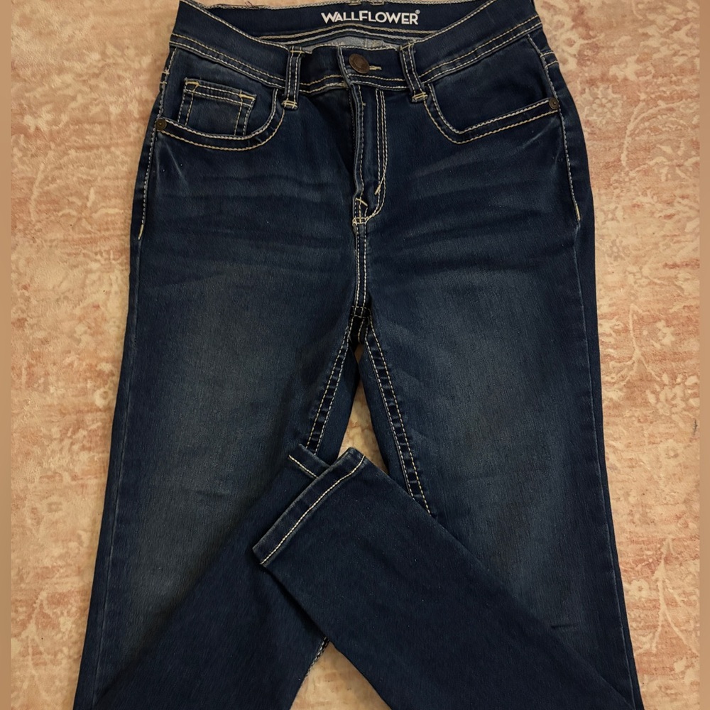 Wallflower Dark Blue Skinny Jean